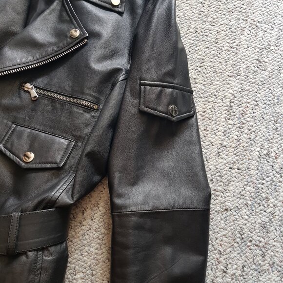 EUC Barneys genuine leather jacket - Picture 12 of 16